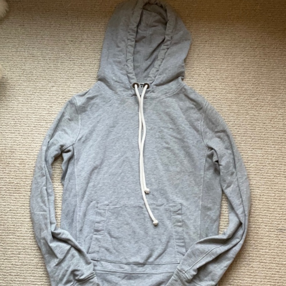 Women’s, XS, J-Crew, Grey, Hooded Sweatshirt